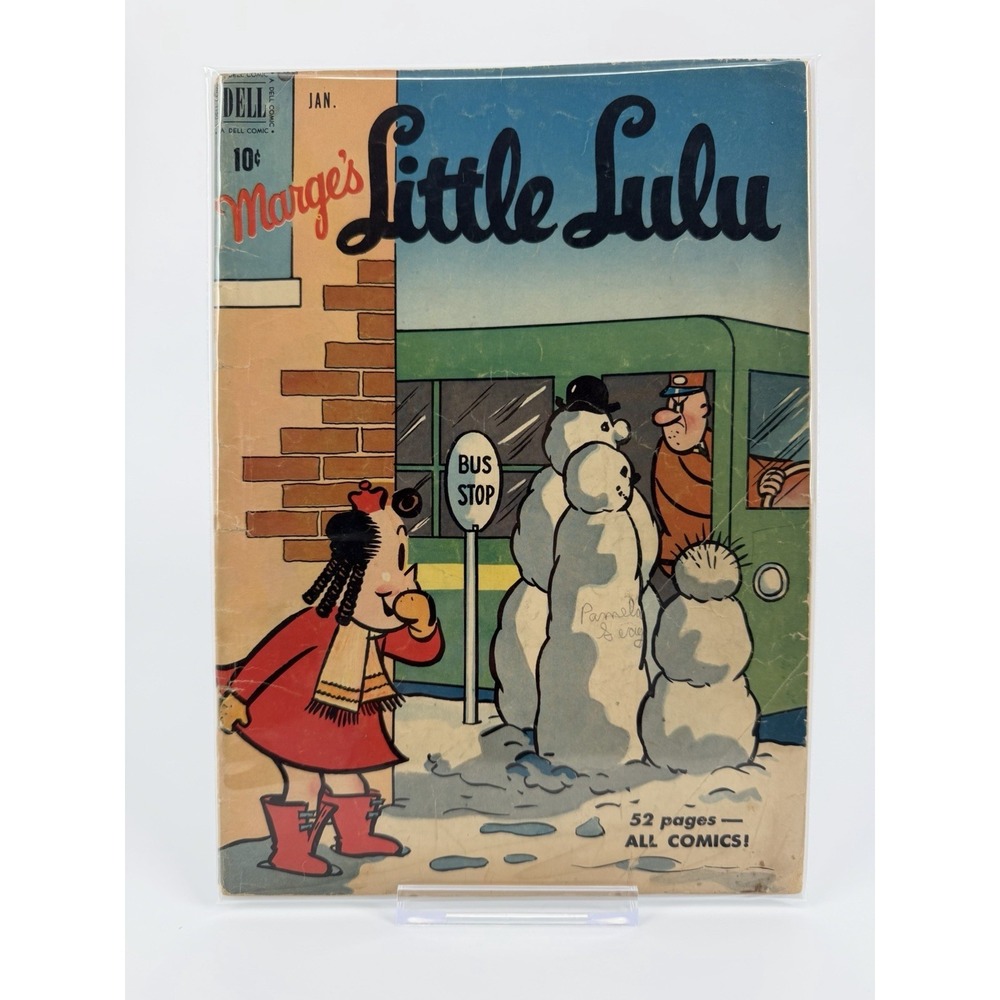Dell Comics Marge's Little Lulu #31 1951 Golden Age Cry Baby Little Lulu Tubby - Picture 15 of 16